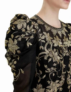 ZIMMERMANN Dresses<Lyrical Embroidery Midi Dress