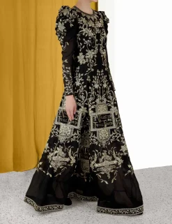 ZIMMERMANN Luminosity<Lyrical Embroidery Midi Dress