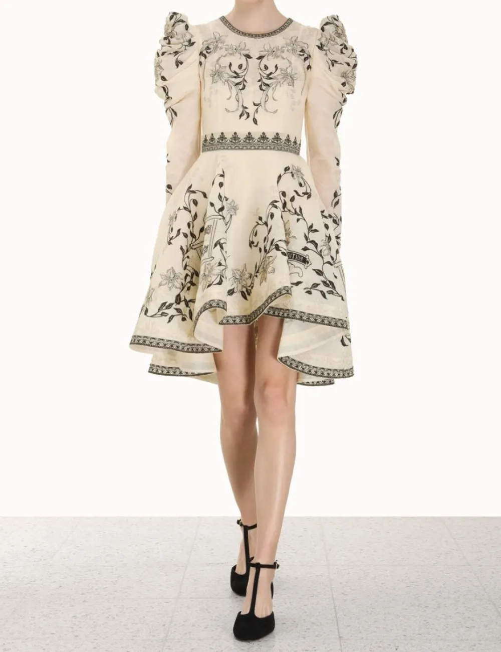 ZIMMERMANN Dresses<Lyrical Embroidery Mini Dress
