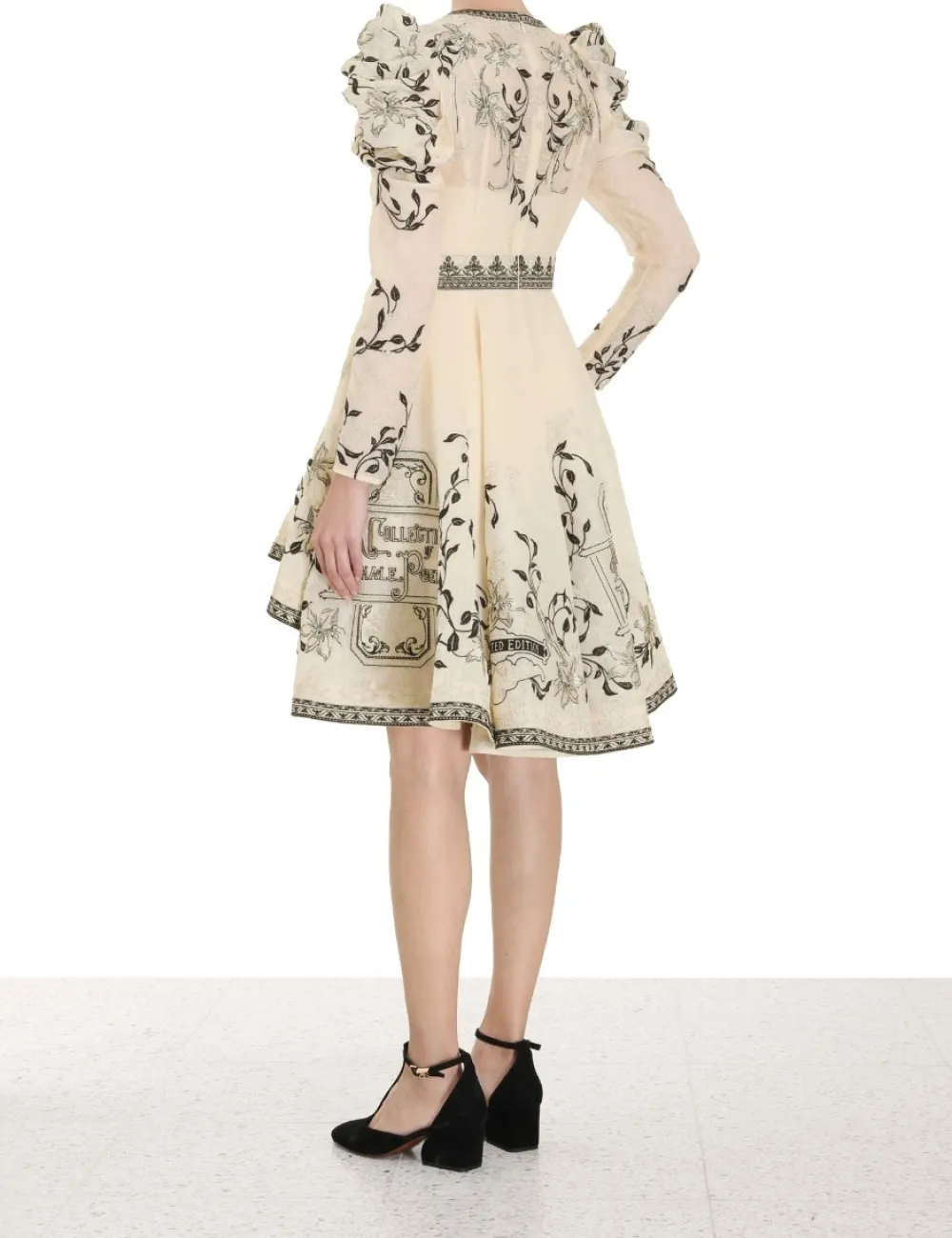 ZIMMERMANN Dresses<Lyrical Embroidery Mini Dress