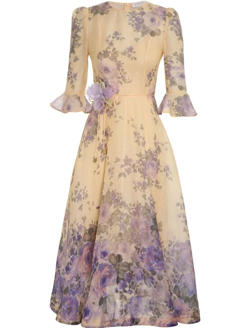 ZIMMERMANN Dresses<Lyrical Flare Sleeve Midi