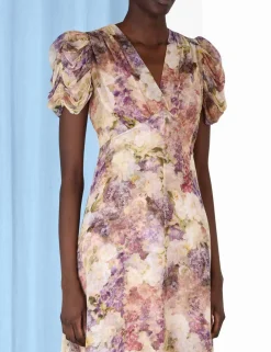 ZIMMERMANN Luminosity<Lyrical Gather Sleeve Midi