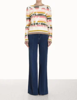 ZIMMERMANN Knitwear<Lyrical Jacquard Sweater