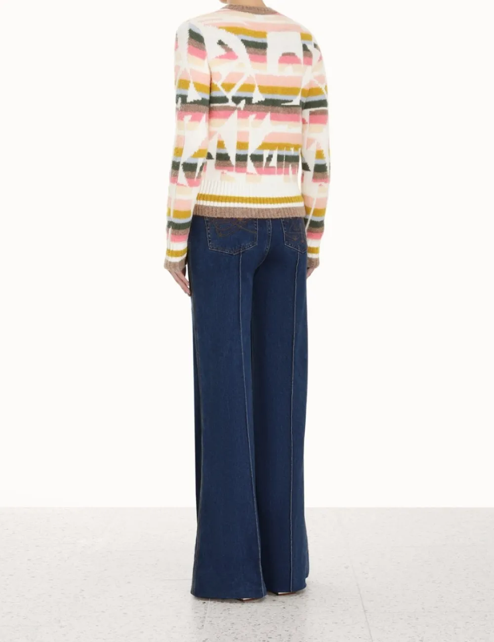 ZIMMERMANN Knitwear<Lyrical Jacquard Sweater