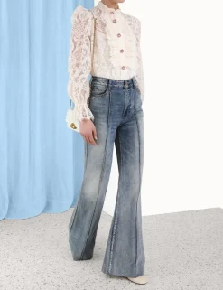 ZIMMERMANN Clothing<Lyrical Lace Blouse