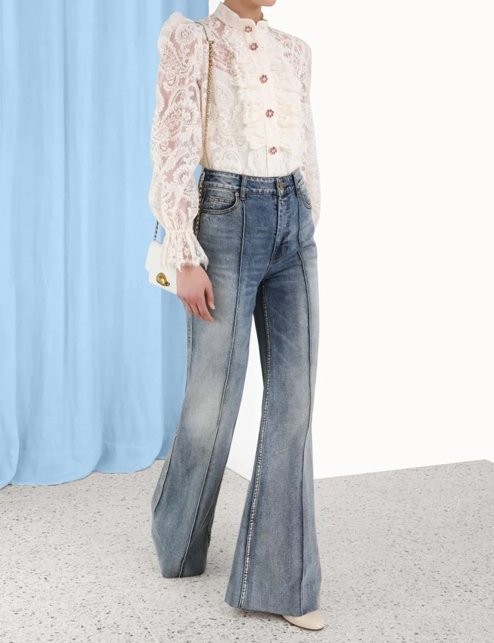ZIMMERMANN Luminosity<Lyrical Lace Blouse