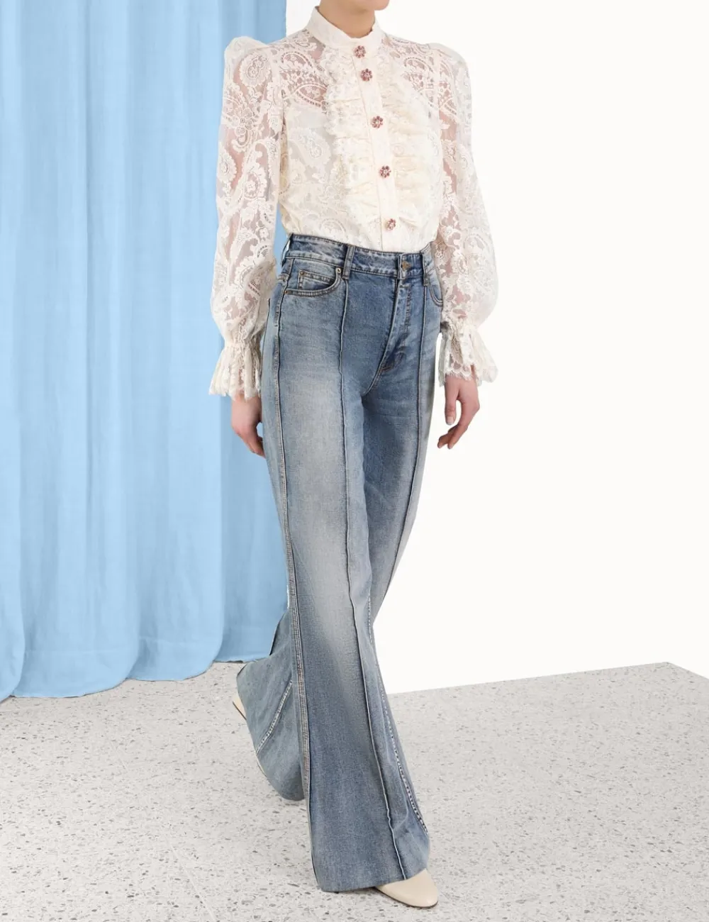 ZIMMERMANN Tops<Lyrical Lace Blouse