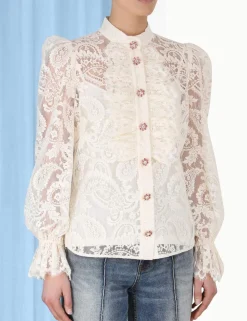 ZIMMERMANN Tops<Lyrical Lace Blouse
