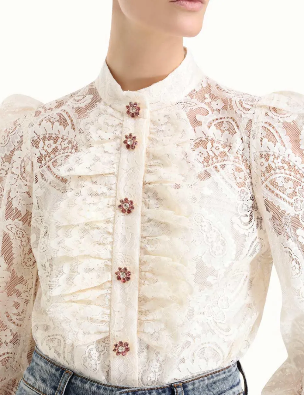 ZIMMERMANN Tops<Lyrical Lace Blouse