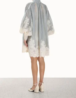 ZIMMERMANN Form & Light<Lyrical Lace Edge Tie Mini