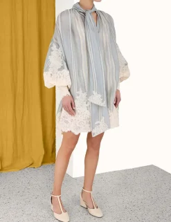 ZIMMERMANN Dresses<Lyrical Lace Edge Tie Mini