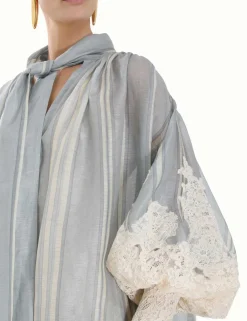 ZIMMERMANN Dresses<Lyrical Lace Edge Tie Mini