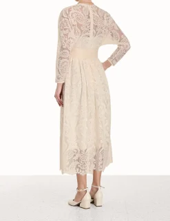 ZIMMERMANN Clothing<Lyrical Lace Tie Midi