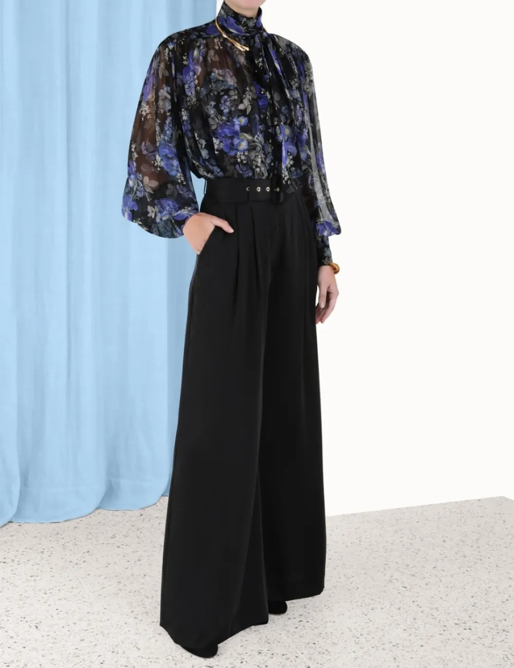 ZIMMERMANN Tops<Lyrical Lantern Blouse
