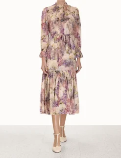 ZIMMERMANN Dresses<Lyrical Lantern Midi Dress