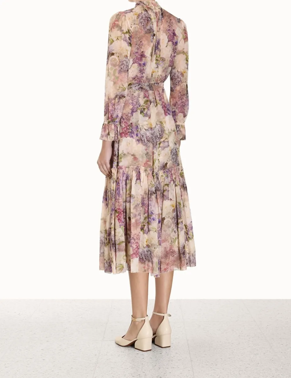 ZIMMERMANN Luminosity<Lyrical Lantern Midi Dress