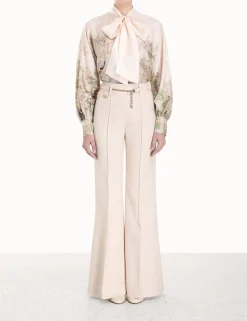 ZIMMERMANN Tops<Lyrical Neck Tie Blouse