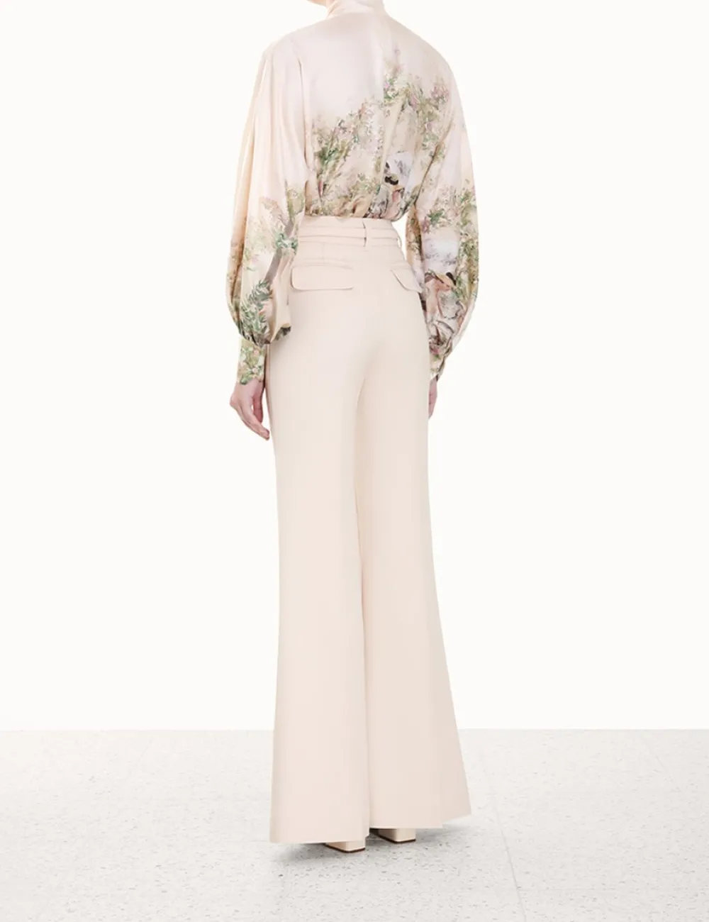 ZIMMERMANN Tops<Lyrical Neck Tie Blouse