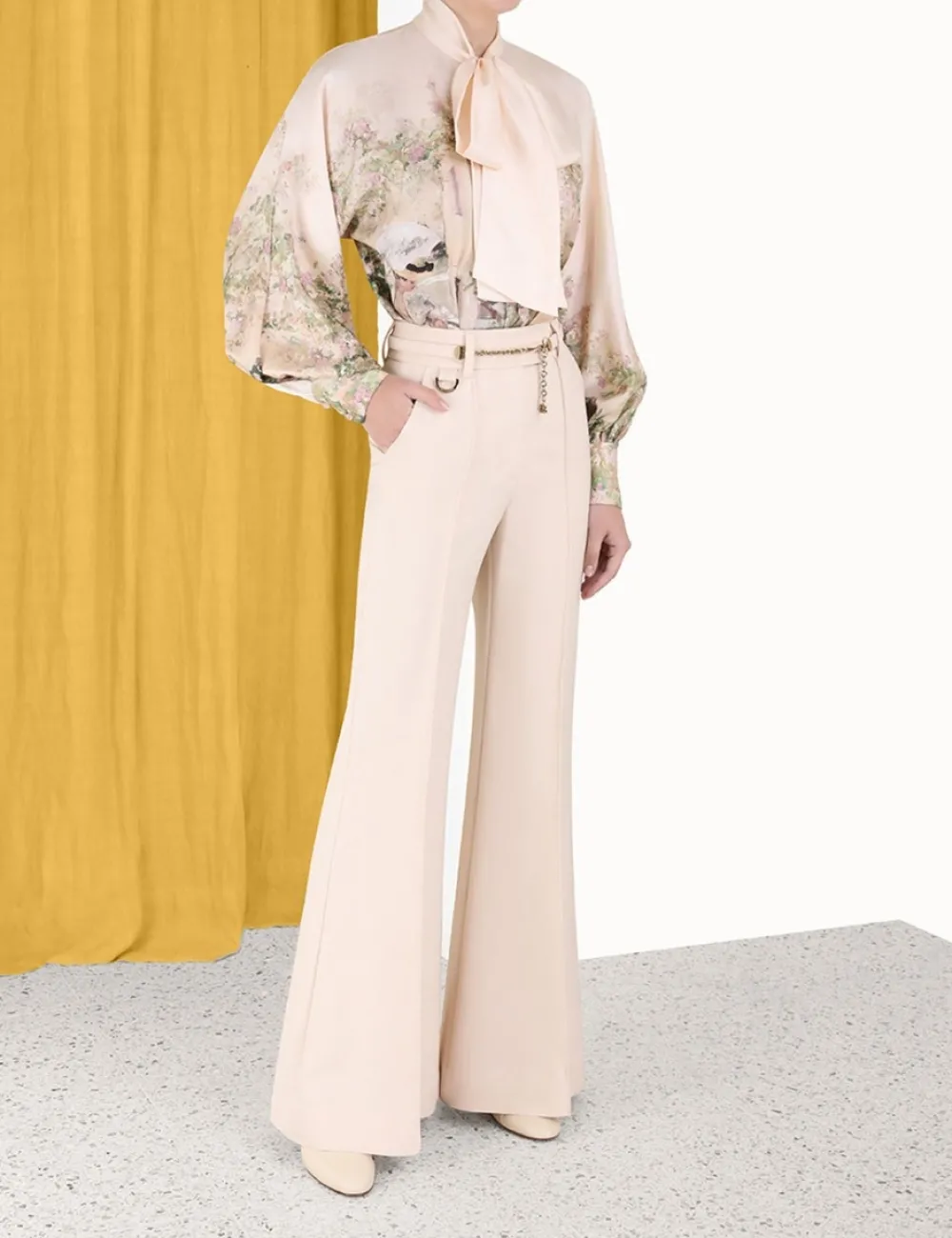 ZIMMERMANN Clothing<Lyrical Neck Tie Blouse