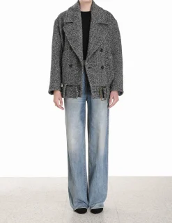 ZIMMERMANN Jackets & Coats<Lyrical Oversized Biker Jacket