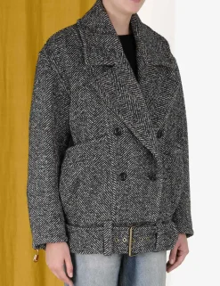 ZIMMERMANN Jackets & Coats<Lyrical Oversized Biker Jacket