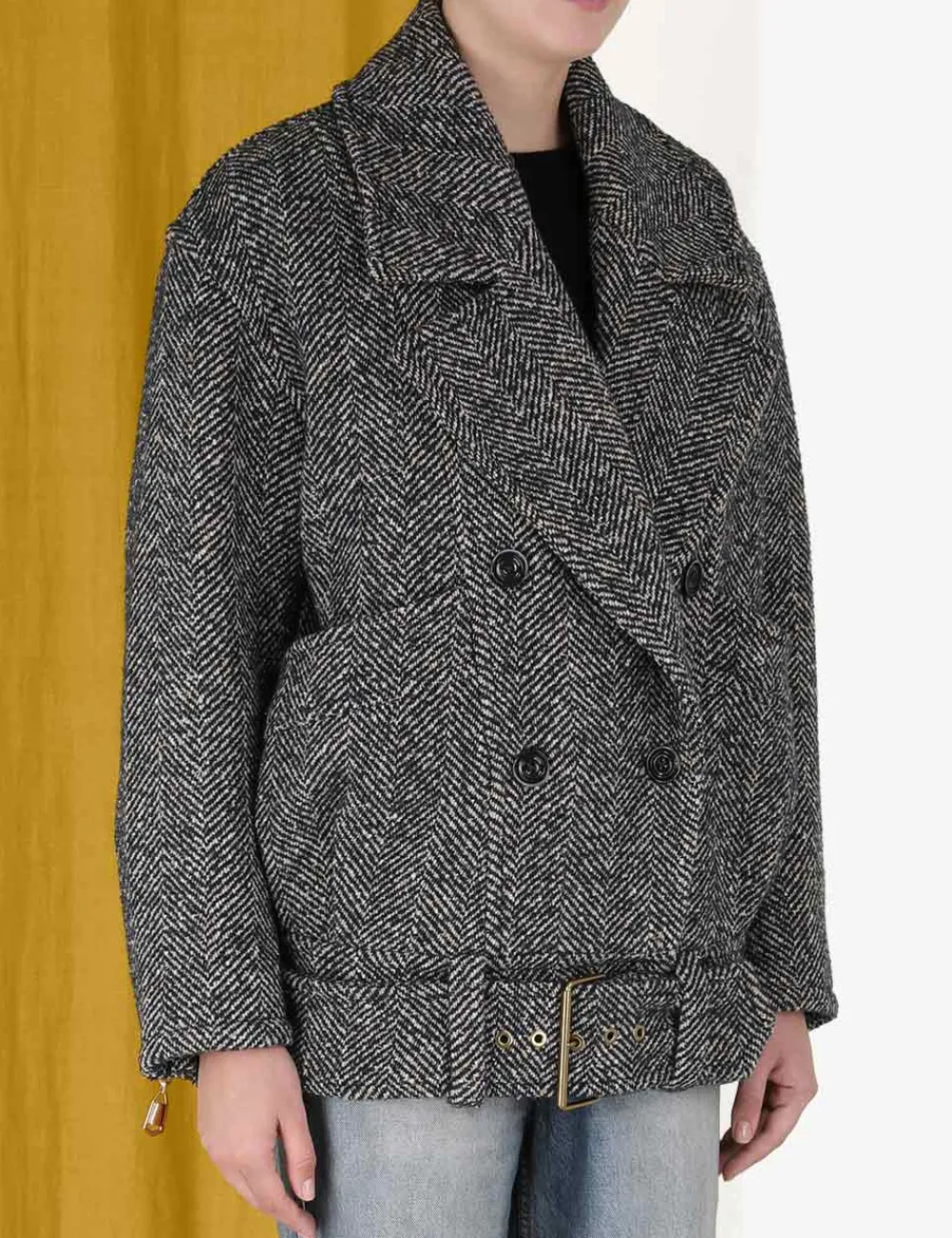 ZIMMERMANN Jackets & Coats<Lyrical Oversized Biker Jacket