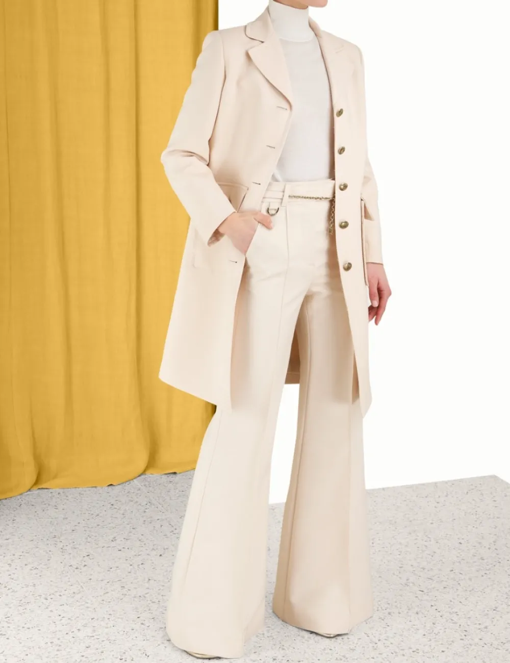 ZIMMERMANN Luminosity<Lyrical Patch Pocket Coat