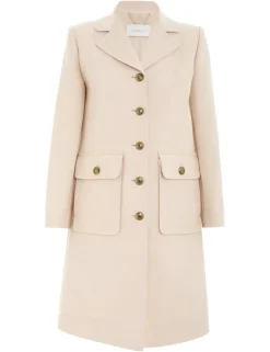 ZIMMERMANN Clothing<Lyrical Patch Pocket Coat