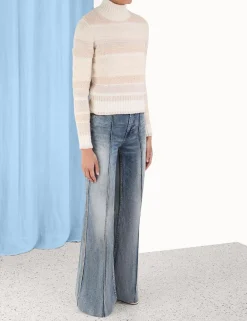 ZIMMERMANN Knitwear<Lyrical Stripe Sweater