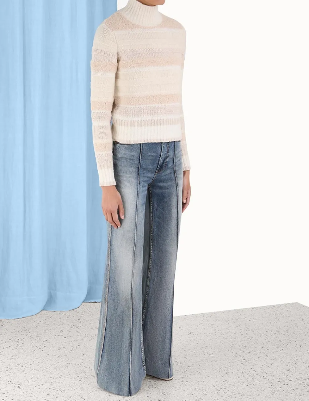 ZIMMERMANN Knitwear<Lyrical Stripe Sweater