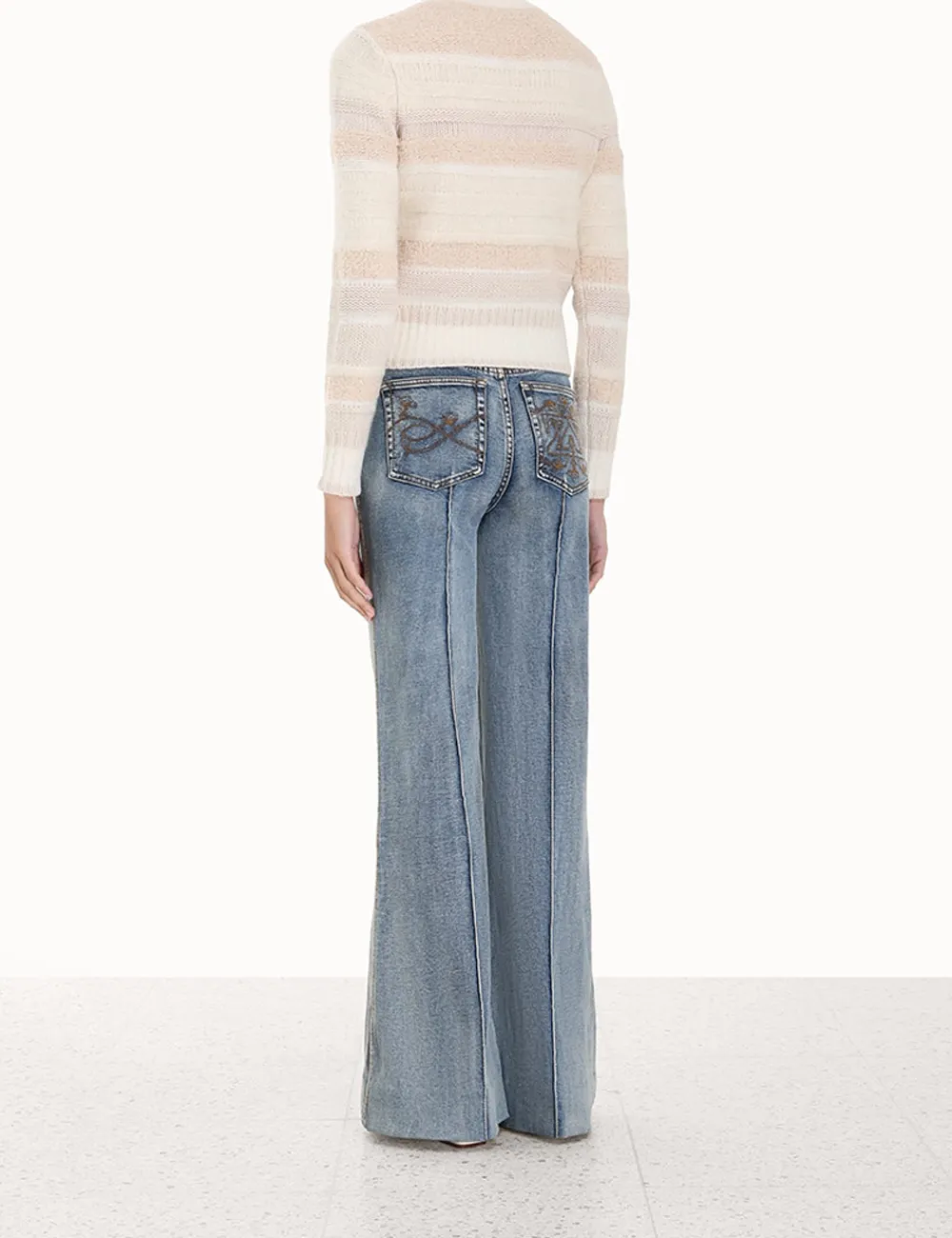ZIMMERMANN Knitwear<Lyrical Stripe Sweater