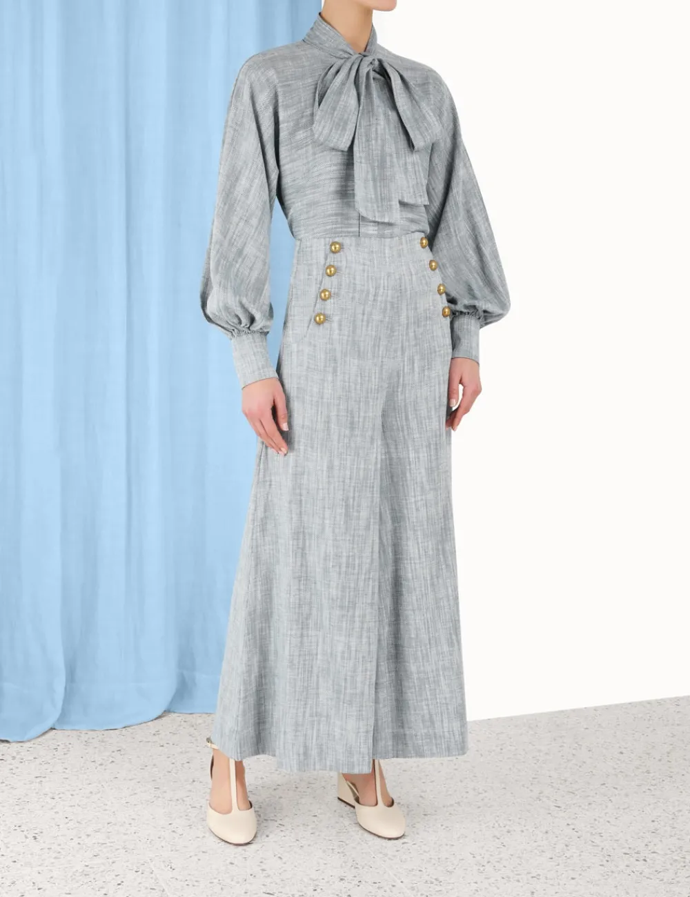 ZIMMERMANN Tops<Lyrical Tunic Blouse