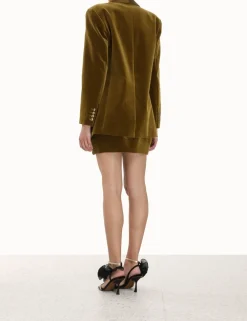 ZIMMERMANN Clothing<Lyrical Velvet Mini Skirt