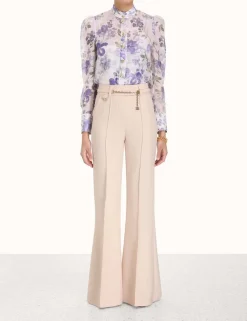 ZIMMERMANN Shorts & Pants<Lyrical Wide Leg Pant