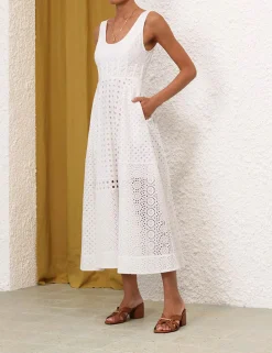 ZIMMERMANN Clothing<Matchmaker Anglaise Midi