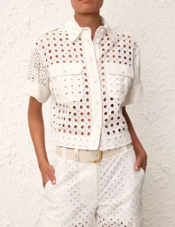 ZIMMERMANN Clothing<Matchmaker Anglaise Shirt