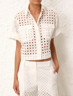 ZIMMERMANN Clothing<Matchmaker Anglaise Shirt