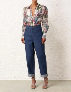 ZIMMERMANN Shorts & Pants<Matchmaker Barrel Jean
