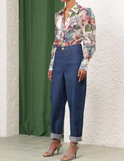 ZIMMERMANN Shorts & Pants<Matchmaker Barrel Jean