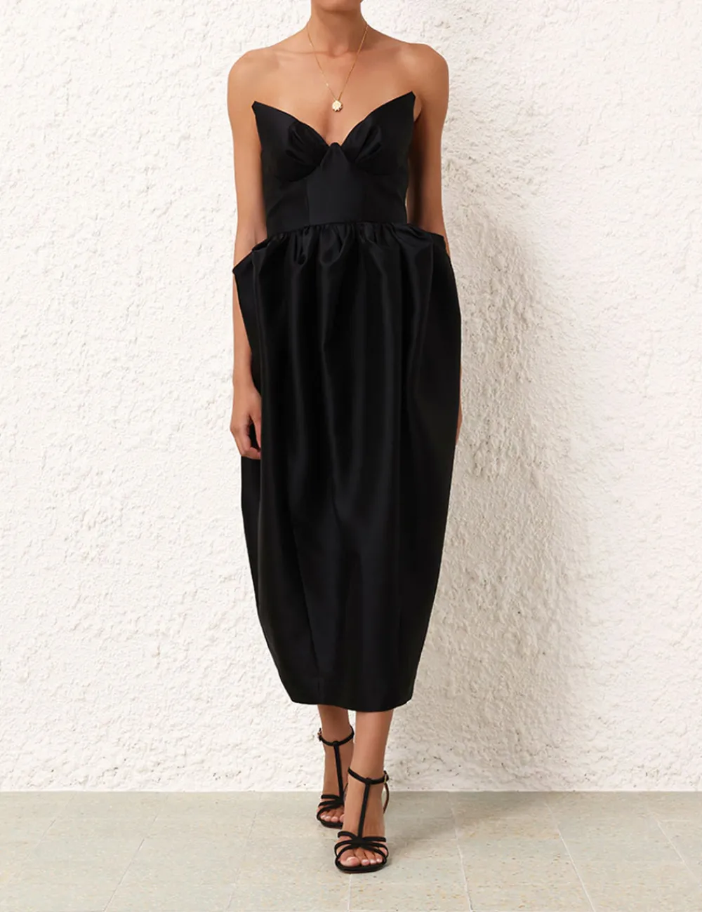 ZIMMERMANN Dresses<Matchmaker Bustier Midi Dress