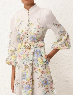 ZIMMERMANN Dresses<Matchmaker Buttoned Midi Dress