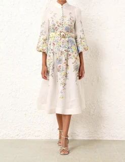 ZIMMERMANN Clothing<Matchmaker Buttoned Midi Dress