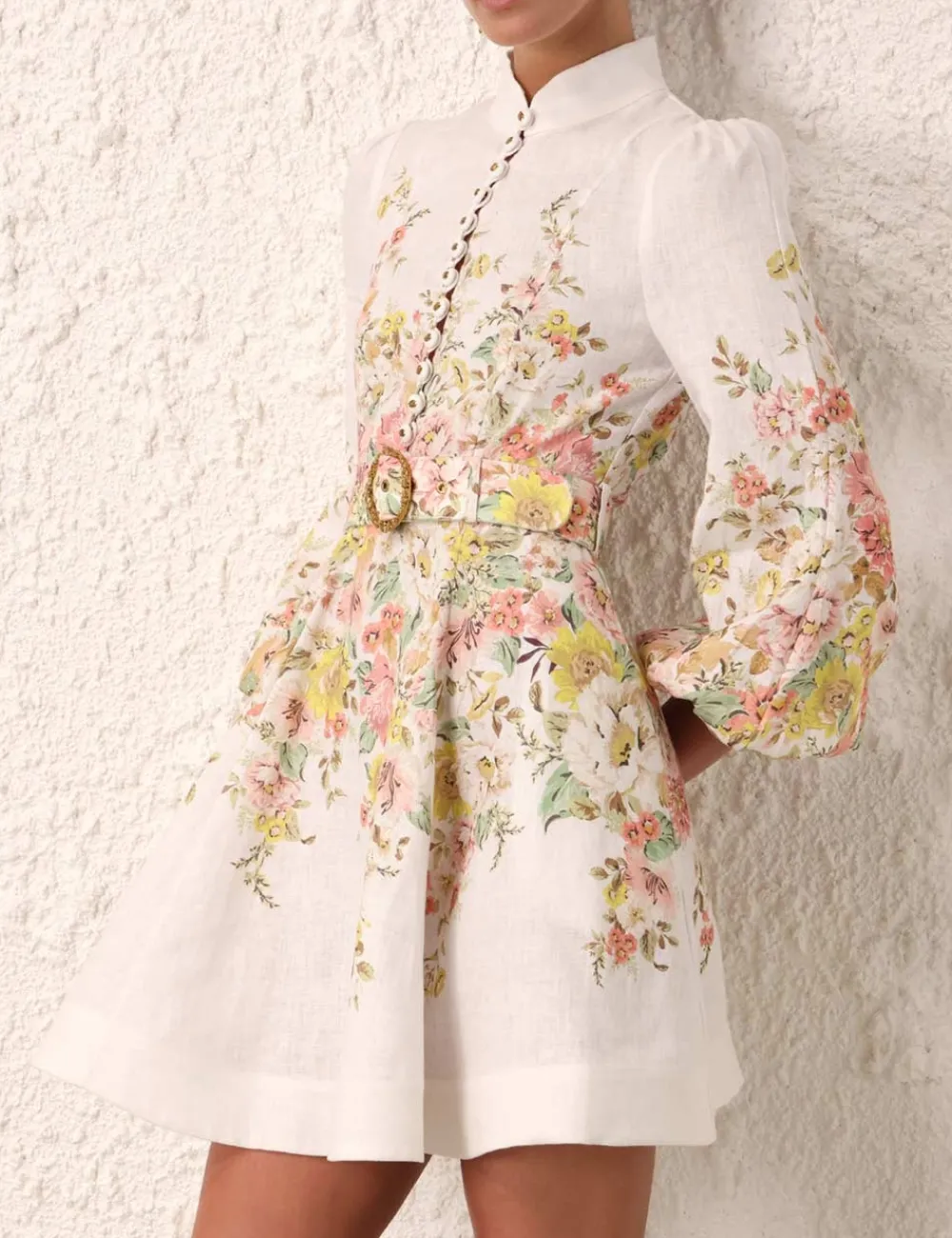 ZIMMERMANN Dresses<Matchmaker Buttoned Mini Dress