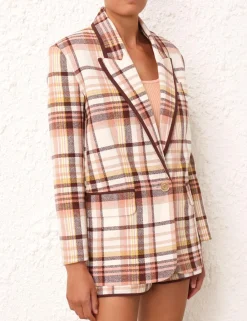 ZIMMERMANN Clothing<Matchmaker Check Jacket