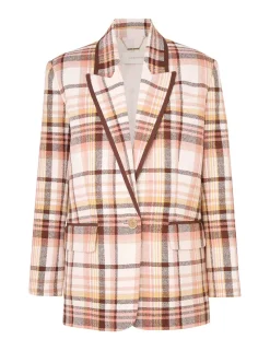 ZIMMERMANN Jackets & Coats<Matchmaker Check Jacket