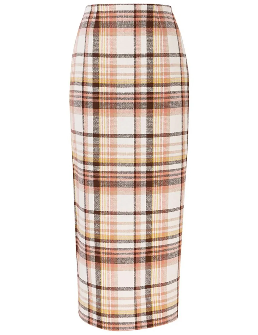 ZIMMERMANN In Focus<Matchmaker Check Pencil Skirt