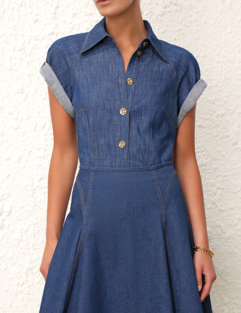 ZIMMERMANN Denim<Matchmaker Denim Blouse