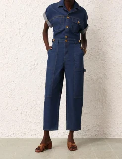 ZIMMERMANN Jumpsuits & Playsuits<Matchmaker Denim Boiler Suit