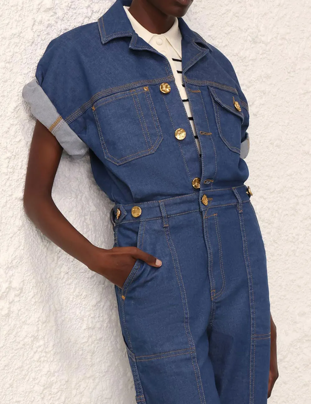 ZIMMERMANN Denim<Matchmaker Denim Boiler Suit