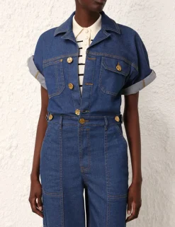 ZIMMERMANN Clothing<Matchmaker Denim Boiler Suit